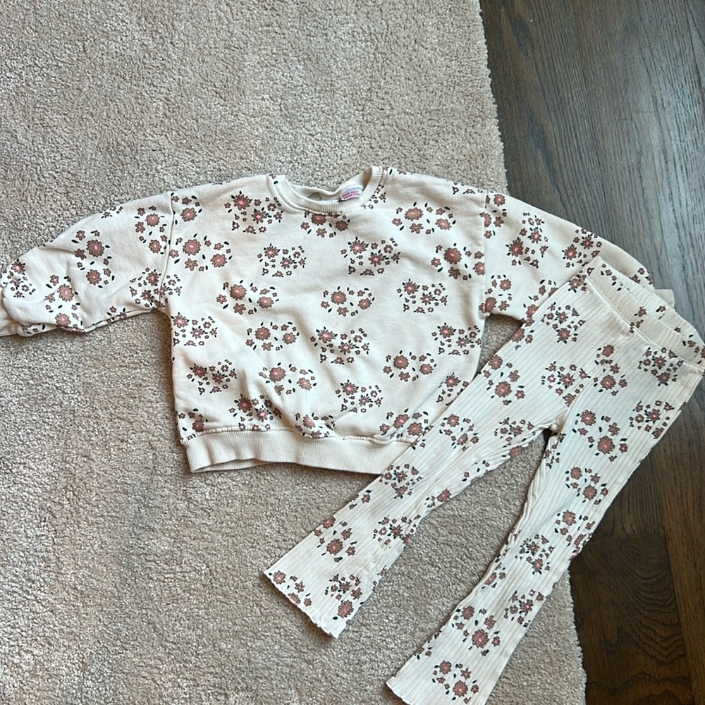 Zara floral set